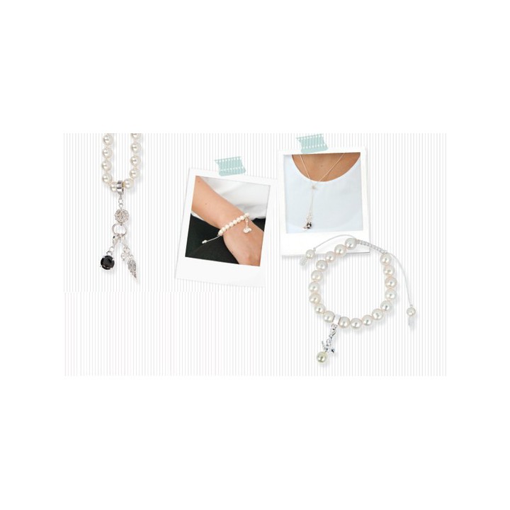 Pendentif Clip argent  - 2