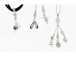 Pendentif Clip argent  - 4