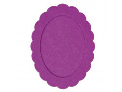 Cadre en feutre violet RICO