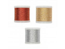 Fil à broder metallic N°40 - Fil fin
