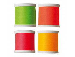 Fil à broder néon fluo - Rico Design