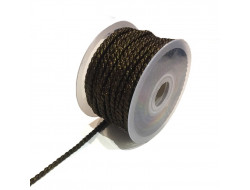 Cordon torsadé - 4 mm