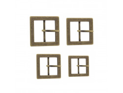 Boucle de ceinture métal bronze