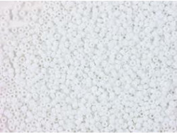 Perles de rocaille 2 mm - Blanche