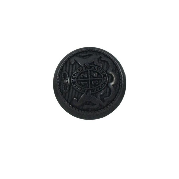 Bouton métal - armoiries  - 2