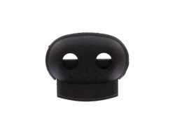 Bloqueur, stop cordon double, noir