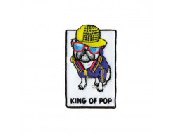 Écusson thermocollant - Carlin King Of Pop