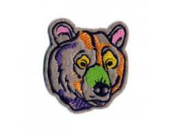 Écusson thermocollant Animaux peints - Ours