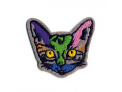 Écusson thermocollant Animaux peints - Chat