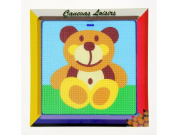 Kit canevas - Ourson