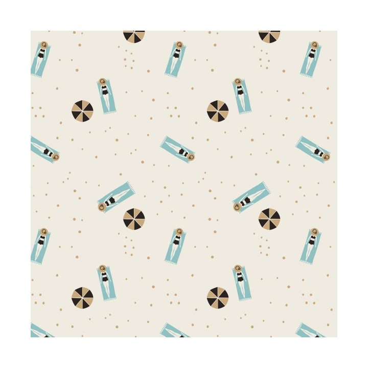 Tissu Canvas - Gold Beach Katia  - 1