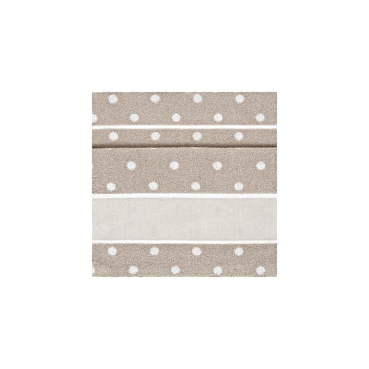 Drap de douche - Beige à pois Rico Design - 4