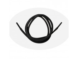 Lacets cordelet rond 75 cm - Noir - FAMACO  - 2