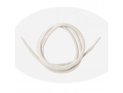 Lacets cordelet rond 75 cm - Blanc - FAMACO  - 1