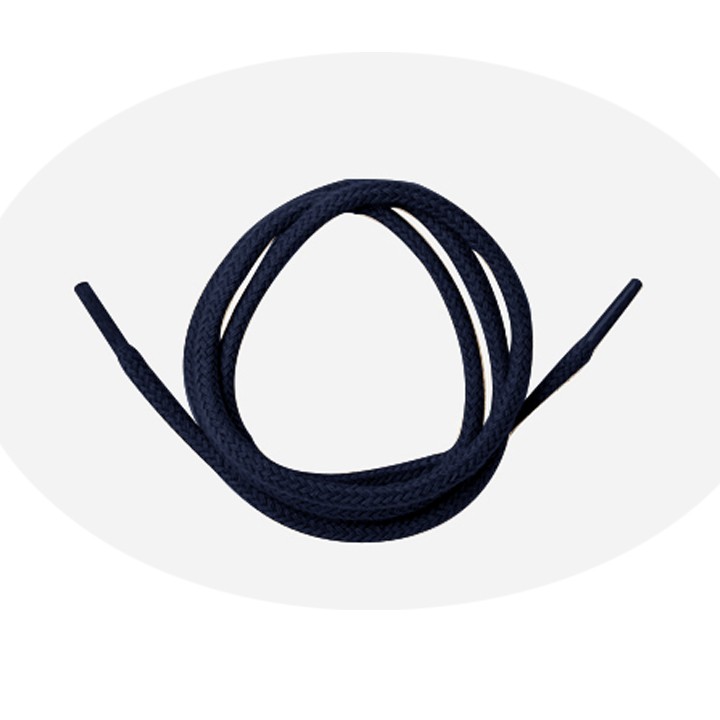 Lacets cordelet rond 75 cm - Marine - FAMACO  - 2