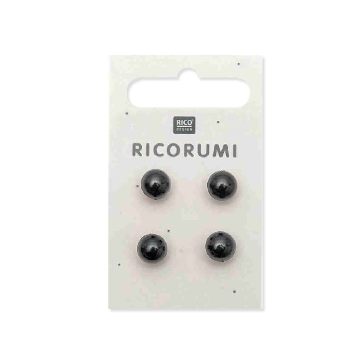 Bouton œil peluche - 8.5 mm Rico Design - 1