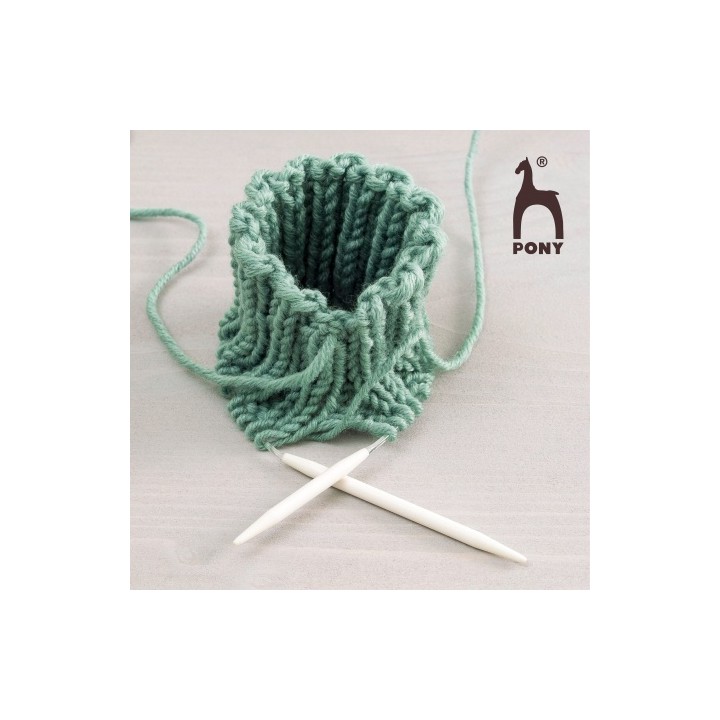 Aiguille circulaire pour chaussettes 28 cm - Pony  - 2