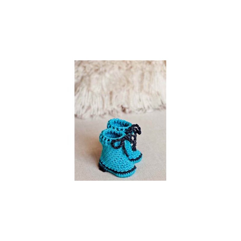 Chaussons A Crocheter Pour Bebe Mercerie Floriane Chaussons A Crocheter Pour Bebe Mercerie Floriane