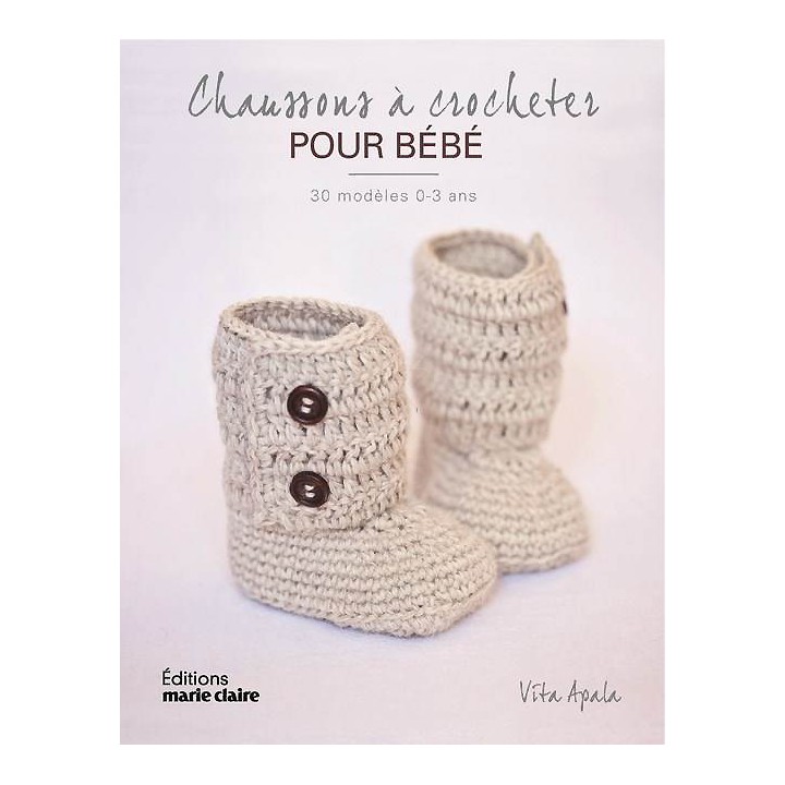 Chaussons A Crocheter Pour Bebe Mercerie Floriane Chaussons A Crocheter Pour Bebe Mercerie Floriane