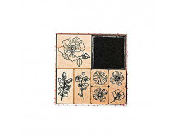 Lot de tampons Hygge Fleurs - Rico Design