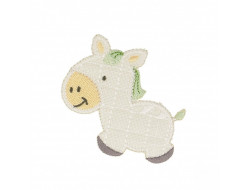 Écusson thermocollant - Poney