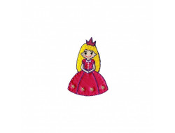 Écusson thermocollant - Princesse