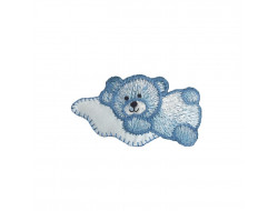 Écusson thermocollant - Ourson bleu