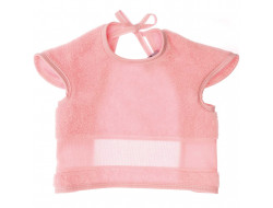 Bavoir couvrant rose - Rico