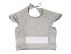 Bavoir couvrant gris - Rico