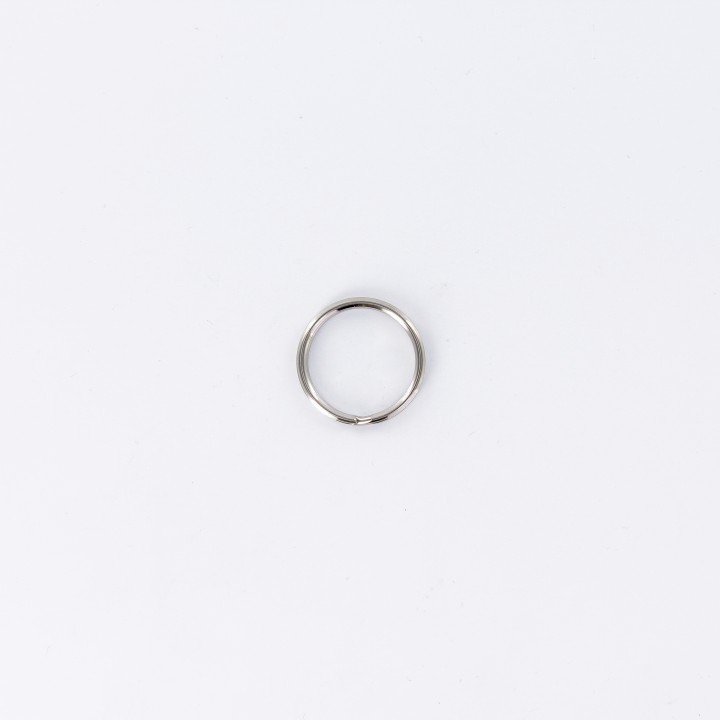 Anneau brisé 23mm - acier nickelé  - 2