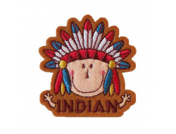 Écusson thermocollant - indien
