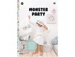 163 - Livre point de croix Monster Party, RICO