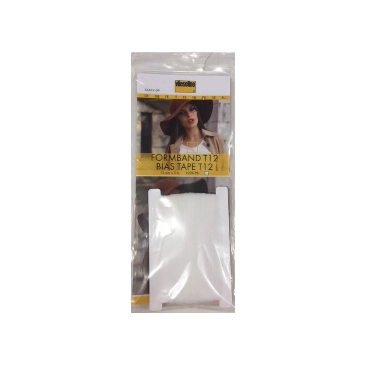 Stabilmanche T12, Vlieseline Blanc  - 1