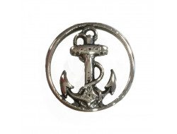 Bouton métal - Ancre