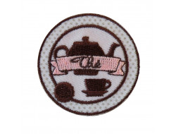 Écusson thermocollant - thé