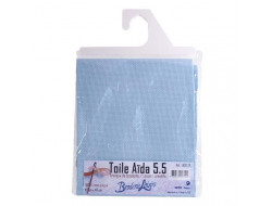 Coupon toile à broder aïda - 100% coton  - 6
