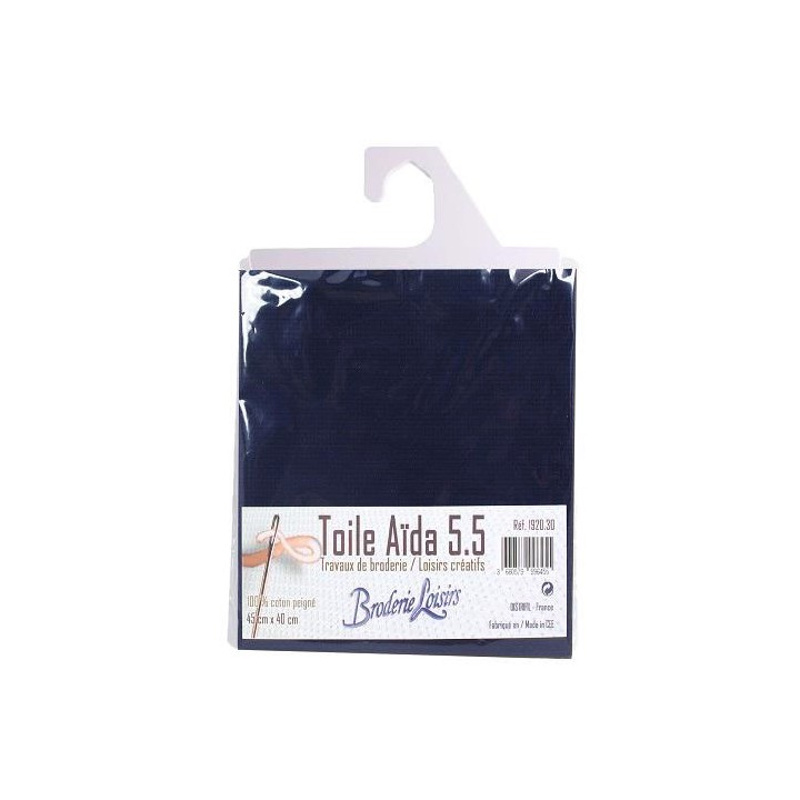 Coupon toile à broder aïda - 100% coton  - 7
