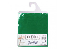 Coupon toile à broder aïda - 100% coton  - 10