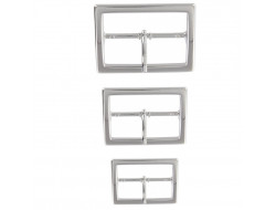 Boucle de ceinture métal - Argent de 48 mm à 72 mm  - 3