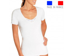 Chemise manches courtes 100% coton - ACHEL