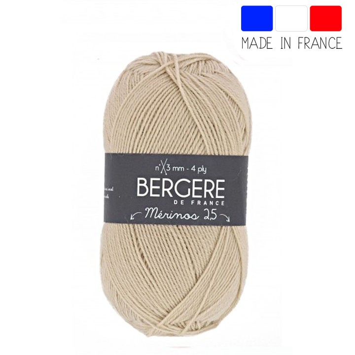 Fil Merinos 2.5 - Bergère de France 100% Merinos  - 7