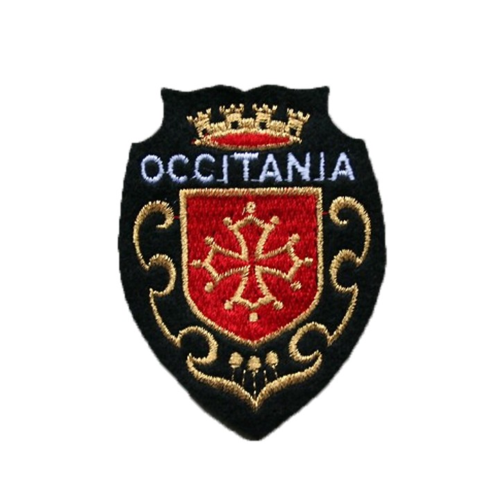 Écusson à coudre croix occitane  - 2