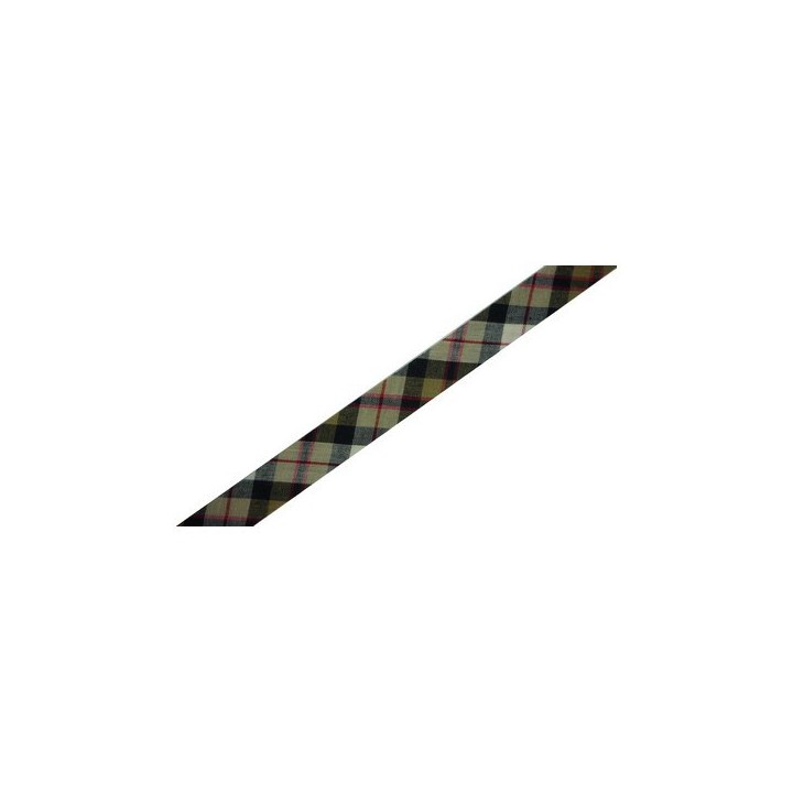 Biais tartan beige  - 1