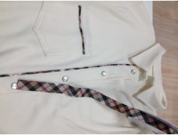Biais tartan beige  - 2