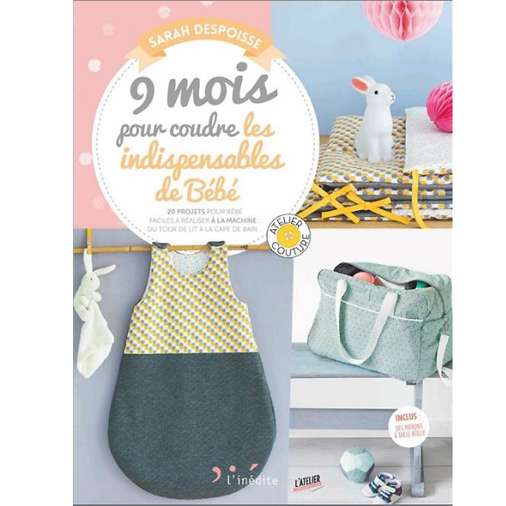Livre 9 mois pour coudre les indispensables de bébé  - 6