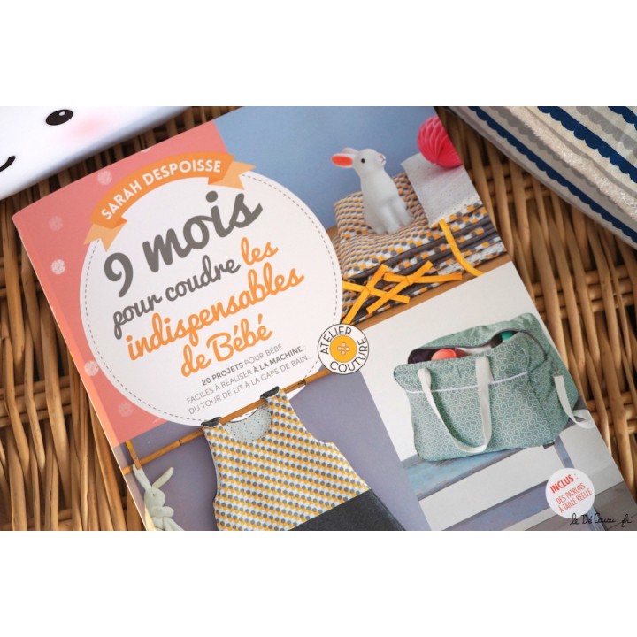 Livre 9 mois pour coudre les indispensables de bébé  - 3