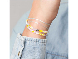 Kit Brick Stitch - Bracelet pastel