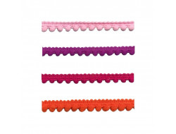 Galon pompons coloré
