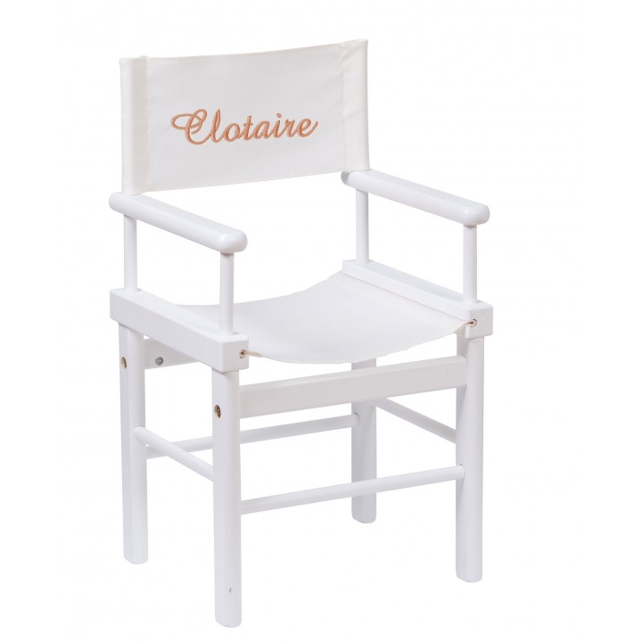 Fauteuil metteur en scène crème - Moulin Roty