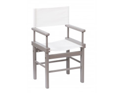 Fauteuil metteur en scène gris - Moulin Roty
